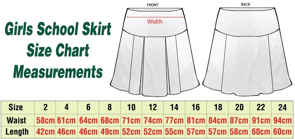 Sports Wear Sizing Charts